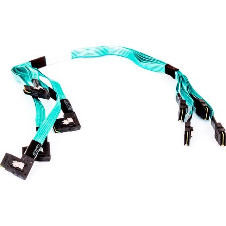 HPE Mini-SAS Cable 4x-SFF-8087-angle/4x-SFF-8087-straight 63.5cm/25in (781579-001, 6017B0533501) R