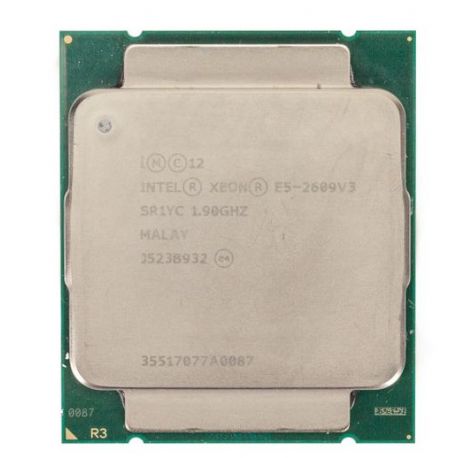 Intel Xeon Processor E5-2609 V3 15M Cache, 1.90 GHz, 85w, FCLGA2011-3 (E5-2609V3, SR1YC) R