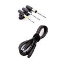 HP Detachable Cable with 4.5mm and 7.4mm tips for AC Travel Adapter (736697-001) N