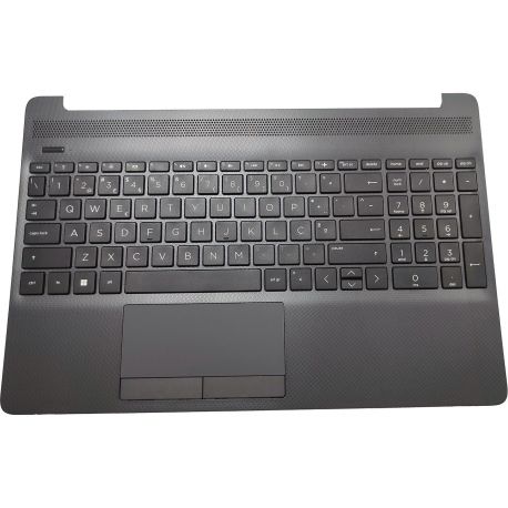 HP Top Cover Cinza com Teclado Preto Português sem Backlight para HP 15-dw (L94458-131, L97980-131) N