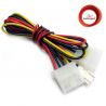 Cabo 15cm para converter 1 Molex para 1 Molex + 1 Fan 12V