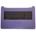 HP 17-X0, 17-X1, 17-Y0 Top Cover c/Teclado Portugues c/TouchPad s/Backlight Purple (900154-131)