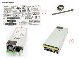 Fujitsu Modular PSU 900W Platinum HP (38064844, A3C40215611, DPS-900AB-3 A, PY-PU902, PYBPU902, S26113-E628-V50-1, S26113-F628-L10) N