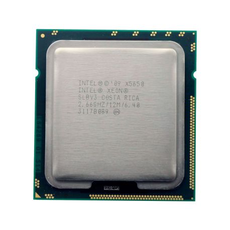 Intel Xeon Processor X5650 12M Cache, 2.66 GHz, 6.40 GT/s Intel QPI (SLBV3, AT80614004320AD, BX80614X5650, 49Y7040, 594884-001, 71Y9043) R