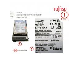 Fujitsu 146GB 3GBs 10K SAS 2.5 SFF HS Caddy HDD (34004946 / S26361-F3208-L114 / ST9146802SS) (N)