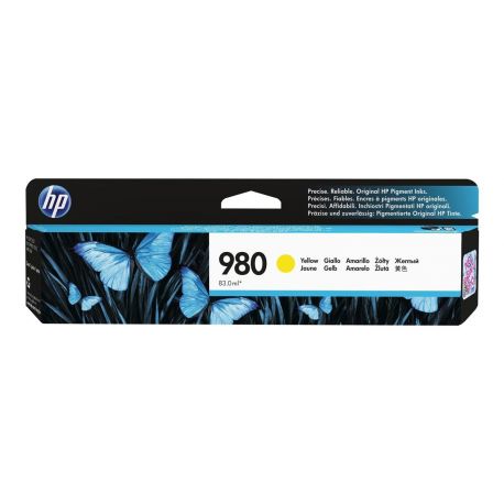 HPINC 980 Yelloworiginal Ink Cart (D8J09A)