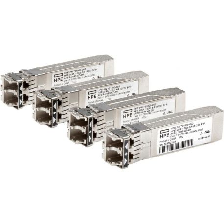 HPE MSA 10GB SR ISCSI SFP 4PK XCVR (C8R25B) R