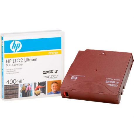 HPE LTO-2 ULTRIUM 400GB RW DATA CARTRIDGE (C7972A, C7972-60010 N