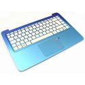 HP Top Cover Horizon Blue com Teclado PT com Touchpad HP Stream 13-C0, 13-C1 Series (836872-131, 839792-131)