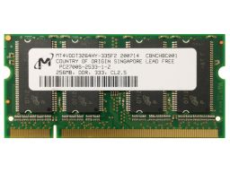 HP 256MB 1R PC2700 DDR-333 Unbuffered CL2.5 NECC 2.5V STD (CH336-67011 / CH654A)