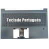 HP Top cover com teclado Português, Azul, Fingerprint reader, Backlight, Pavilion 15-EG 15-EH Series (M08918-131, M14600-131) N