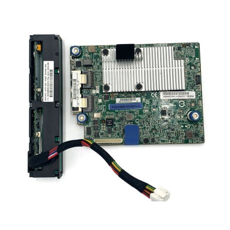 HPE Smart Array P440ar/2GB FBWC Dual Port 12GB PCI-E 3.0 x8 SAS Raid Controller for 2 GPU (726740-B21, 726741-B21) R