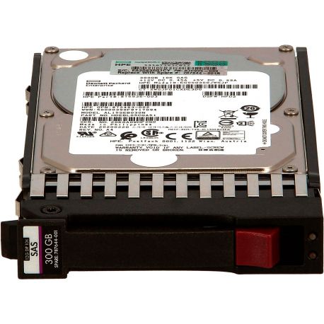 HPE 300GB 10K 12Gb/s DP SAS 2.5" SFF HP 512n ENT MSA Gen3-Gen5 ST HDD (787644-001, J9F44A) N
