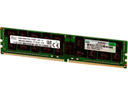 Memória Smart HPE  64GB (1x64GB) 4DR PC4-2133P-L 8-bit ECC DDP CAS:17-15-15 1.20V 64-bit LRDIMM 288-pin STD (774176-001, 726724-B21, 726724-S21, 752373-091) R