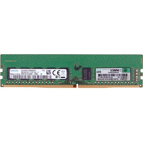 HPE 8GB (1x8GB) 2Rx8 PC4-17000P-E DDR4-2133 ECC SDP CAS:15-15-15 1.20V UDIMM STD (797258-581, 840816-001, 840817-001, M6Q59AV, N0H87AA, N0H87AT, T0E51AT) R