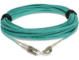 HPE Flex LC/LC OM4 2 Multi-Mode 15m Fibre Optic Cable (QK735A, 656430-001) N