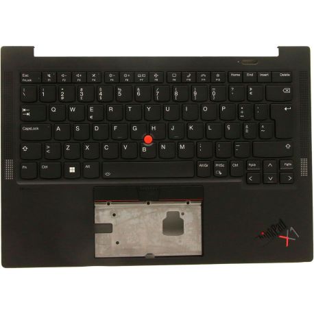 Lenovo X1 Carbon 9th Gen Top Cover c/Teclado Deep Black Português (5M11C53288, 5M11C53360) N