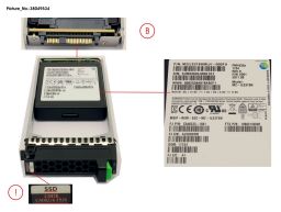 FUJITSU 3.84TB TLC 12Gb/s SAS DP 2.5" SFF 512n HP RI PM1643A SSD (38049534, CA08226-E926, CA08226-L926, FUJ:CA08226-E926, FUJ:CA08226-L926) N