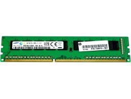 Memória HP 4GB (1x4GB) 1R PC3L-12800-E-11 DDR3-1600 ECC 1.35V CL:11 LV-UDIMM 240 STD (733019-581, 780107-001) N
