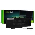 Green Cell Bateria 93FTF GJKNX para Dell Latitude 5280 5290 5480 5490 5491 5495 5580 5590 5591 Precision 3520 3530 * 7.6V - 6200 mAh (DE128V2)