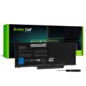 Green Cell Bateria F3YGT para Dell Latitude 7280 7290 7380 7390 7480 7490 * 7.4V - 6200 mAh (DE129V2) N
