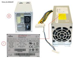 Fujitsu Power Supply Unit 250W 90+ (38046429, CPB09-045E, S26113-E564-E71, S26113-E564-L71, S26113-E564-V71-01, S26113-E564-V71-1) N