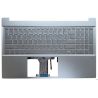 HP Top Cover com teclado Português, Natural Silver, sem Fingerprint Reader, Backlight, Pavilion 15-EG e 15-EH Series (M08912-131, M14598-131)