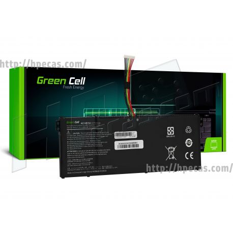 Bateria Compatível Green Cell AC14B13J AC14B18J para Acer Aspire 3 A315-23 A315-55G ES1-111M ES1-331 ES1-531 ES1-533 ES1-571 *11.4V 3600mAh* (AC52V2)