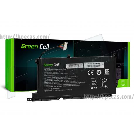 Bateria Compatível Green Cell PG03XL para HP Pavilion 15-EC 15-EC0017NW 15-EC1087NW 15-EC2504NW 15-DK 15-DK2315NW 16-A 16-A0007NW *11.4V 4150mAh* (HP188)