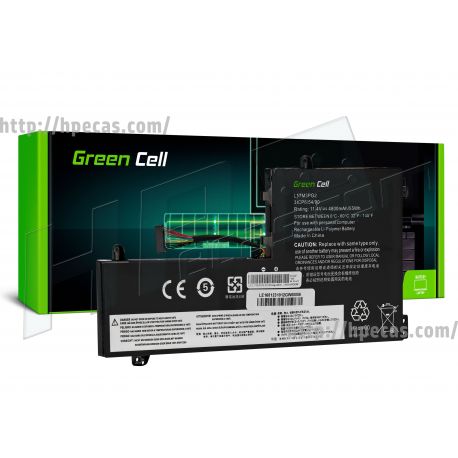 Bateria compatível Green Cell L17C3PG1/L17L3PG1/L17M3PG2/L17M3PG3 para Lenovo Legion Y530-15ICH Y540-15IRH *11.4V 4800mAh (LE165)