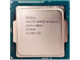 HPE Intel® Xeon® CPU E3-1231 v3 8M Cache, 3.40 GHz, 80W TDP, socket FCLGA1150 (773054-001) R