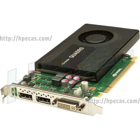 HP PCA NVIDIA Quadro K2000 2GB PCIe 2.0 Graphics adapter (700103-001, 700103-002, 713380-001, 813185-001) R