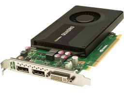 HP PCA NVIDIA Quadro K2000 2GB PCIe 2.0 Graphics adapter (700103-001, 700103-002, 713380-001, 813185-001) N