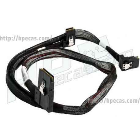 Hp Wide Sas To Dual Mini Sas Y Split Cable (4N9J1-01, 774615-001, 782430-001)