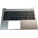 HP EliteBook 850 G8 / 855 G8, Top Cover com Teclado em Português com Retroiluminação (M53307-131, M35816-131) N
