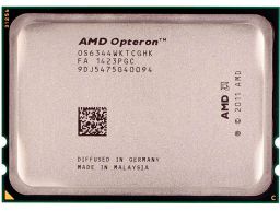 HPE AMD Opteron 6344 CPU 12-Cores B2 Processor @ 2.6GHz, 115W TDP, Socket G34 (705221-001) N
