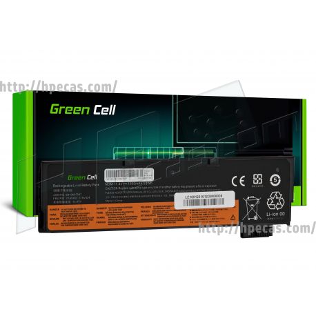Green Cell Bateria para Lenovo ThinkPad T470 T480 T570 T580 T25 A475 A485 P51S P52S * 11.4V 1950mAh (LE169) N