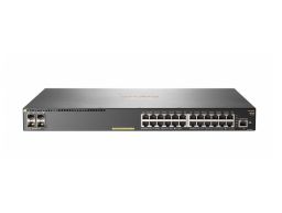 HPE Aruba 2930F 24G PoE+ 4SFP - Switch - L3 - Managed - 24 x 10/100/1000 (PoE+) + 4 x Gigabit SFP (uplink) - rack-mountable - PoE+ (370 W) (JL261A) R