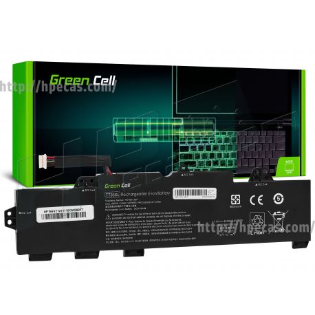 Bateria Green Cell TT03XL para HP EliteBook 755 G5 850 G5, HP ZBook 15u G5 * 11.4V 4400mAh 49Wh (HP166V2) N