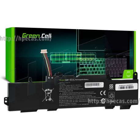 Bateria Green Cell SS03XL para HP EliteBook 735 G5 G6 745 G5 G6 830 G5 G6 836 G5 840 G5 G6 846 G5 G6 * 11.4V 4100mAh 47Wh (HP189) N