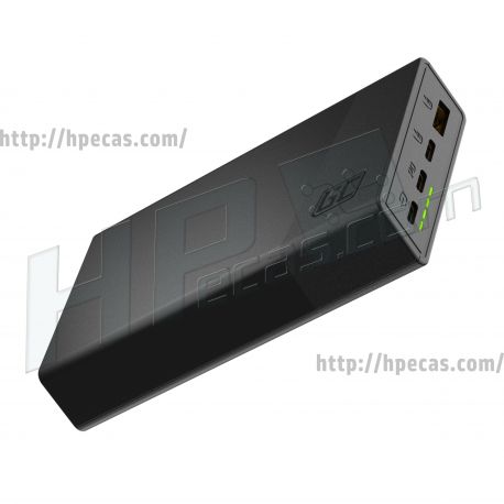 Green Cell GC PowerPlay 20S Power Bank PD USB C com Fast Charging Carregador para iPhone 15 14 13 12 * 5/9/12V 20000mAh 22.5Wh (PBGC03S) N