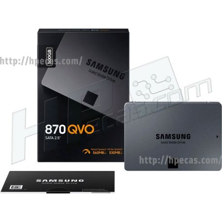 Samsung 870 EVO 500GB MLC 6Gb/s SP SATA 2.5" SFF NHP 512n MU RW SSD (MZ-77E500B-EU) N