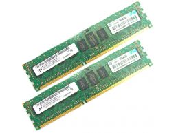 HP 8GB (2X4GB) 1Rx4 PC3-10600 DDR3-1333 Registered CL9 ECC 1.5V STD (AM327AR / AM327A) R