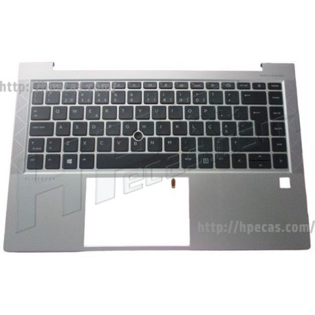 HP EliteBook 840 G7/G8, Top Cover Teclado Português com Backlight (M07090-131, M36312-131)