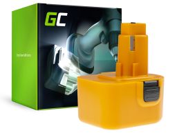 Green Cell Bateria A9275 DE9037 DE9071 DE9074 DE9075 para DeWalt - Black&Decker KC120V KC1262F CD12C CD12CA * 12V 2000mAh 24Wh (PT90) N