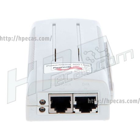 HPE Power over Ethernet (POE) single port injector (100-240VAC, 50/60Hz power input) (J9407A, J9407-61001, J9407-61101) R