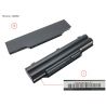 Bateria Fujitsu Original 34038073, LifeBook A512, A531, A532, AH502, AH512, AH532, AH562, 6-células 10.8V 48Wh 4400mAh (34038074, 34040003, CP515782-01, CP515782-XX, CP567389-01, CP567389-XX, CP567717-01, CP567717-XX, FMVNBP213, FPCBP331, FPCBP347) N