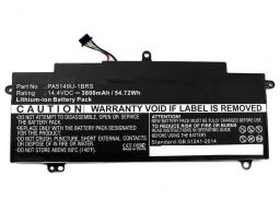 Bateria Compatível TOSHIBA Tecra Z40-A, Z50-A 14.4V 3800mAh 55Whr (P000589730, P000614500, P000641720, P000660640, P000661900, P000697280, P000697600, PA5149U-1BRS) N