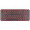 Teclado HP Português Vermelho Ruby (699034-131, 677713-131)