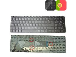 Teclado HP ProBook 450, 455, 470 sem Frame sem Backlit Português (721953-131, 727682-131)